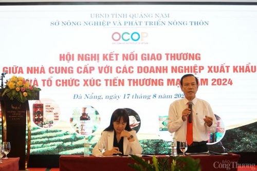 Kết nối giao thương sản phẩm OCOP Quảng Nam với các nhà cung cấp Đà Nẵng