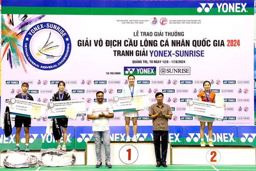 Nguyễn Thùy Linh (Đồng Nai) vô địch đơn nữ Giải vô địch cầu lông cá nhân quốc gia 2024