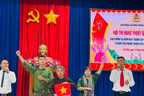 Xã Chư A Thai giành giải nhất Hội thi nghệ thuật quần chúng huyện Phú Thiện