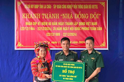 Khánh thành 'Nhà đồng đội'