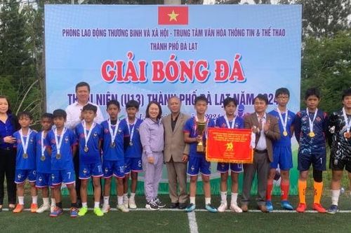 Đà Lạt: Phường 5 vô địch Giải Bóng đá thiếu niên TP Đà Lạt 2024