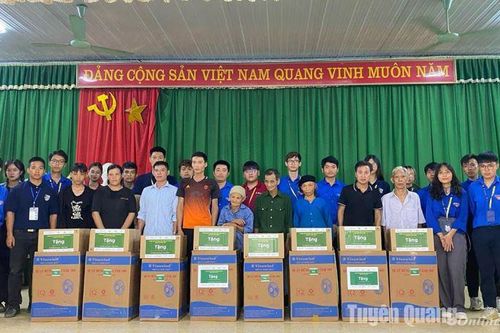 Đại học Quốc gia Hà Nội huy động gần 2 tỷ đồng thực hiện các công trình, phần việc thanh niên tại huyện Na Hang