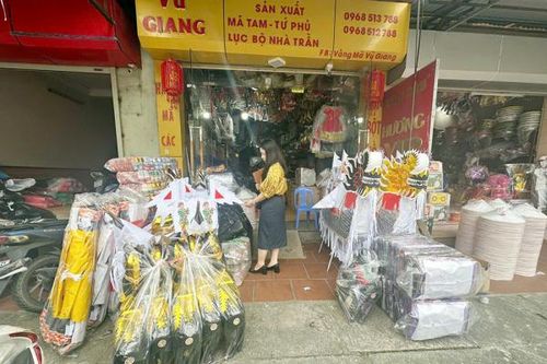 Về 'thủ phủ' vàng mã Song Hồ (Bài 1)
