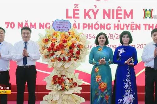 Xây dựng Thanh Oai ngày càng giàu đẹp, văn minh