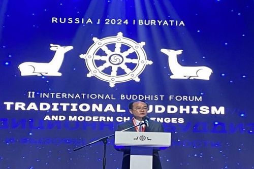 Bài phát biểu của Thứ trưởng Vũ Chiến Thắng tại Diễn đàn Phật giáo quốc Buryatia, LB Nga
