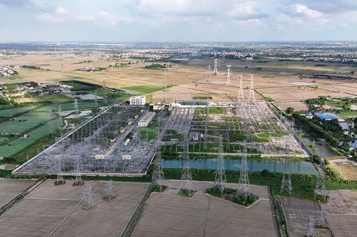 Đủ điều kiện đóng điện dự án đường dây 500 kV mạch 3 đoạn Nam Định 1 – Phố Nối
