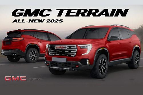 GMC Terrain 2025 nâng cấp ngoại hình, nội thất 'ngập' công nghệ