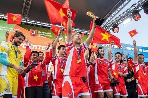Cộng đồng người Việt giành thành tích cao tại Đại hội thể thao Doanh nghiệp Thế giới