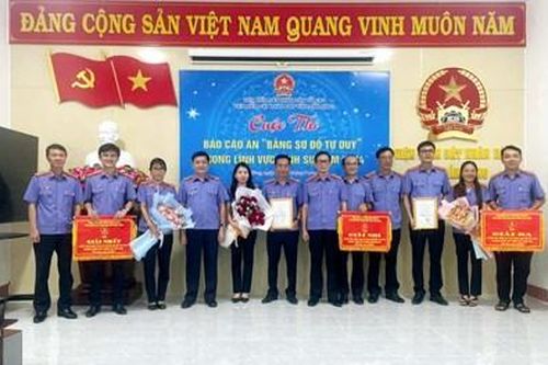 VKSND tỉnh Đắk Nông thi 'Báo cáo án bằng sơ đồ tư duy'
