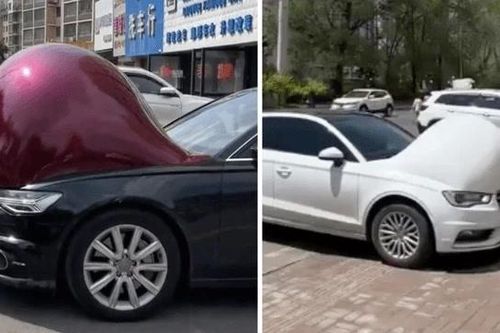 Sự thật bất ngờ về hình ảnh những chiếc xe ôtô 'mang bầu' tại Trung Quốc