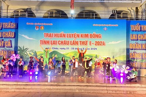 Giao lưu lửa trại Trại huấn luyện Kim Đồng tỉnh Lai Châu lần thứ I