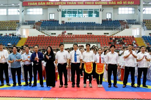 Khai mạc Giải Taekwondo Phú Thọ mở rộng lần thứ I