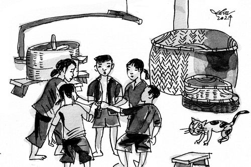 Trò chơi của trẻ con làng tôi