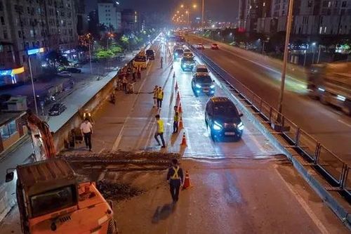 Đề xuất sửa chữa cầu cạn Vành đai 3 trên cao