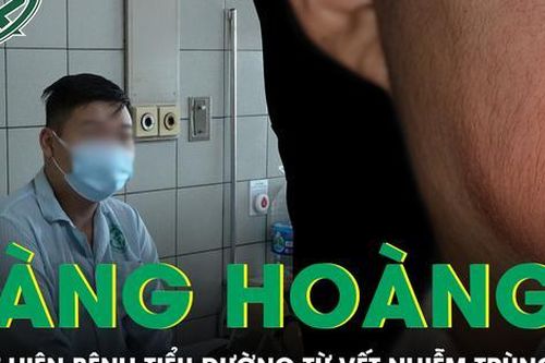 Nhiễm trùng áp xe má phải, bệnh nhân 23 tuổi bàng hoàng phát hiện mắc đái tháo đường