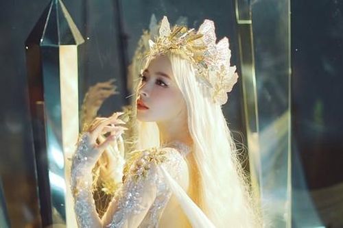 Chi Pu hóa nàng tiên cổ tích bí ẩn, đẹp yêu kiều với mái tóc vàng lạ lẫm