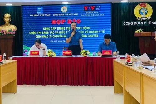Thi sáng tác và biểu diễn ca khúc tôn vinh người lao động ngành Y