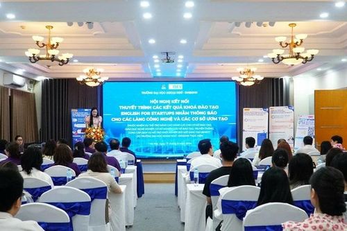 Nâng cao năng lực tiếng Anh cho các doanh nghiệp khởi nghiệp công nghệ