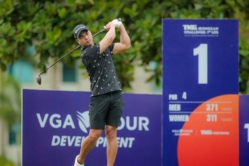 Trần Lê Duy Nhất lần đầu tiên tham dự BRG Open Golf Championship Danang