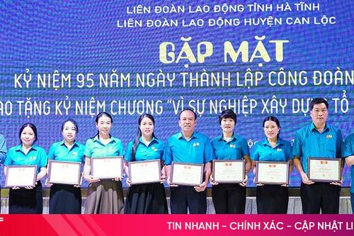 Công đoàn Can Lộc ghi dấu ấn trong công tác chăm lo cho người lao động