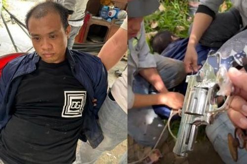 Vận chuyển ma túy còn chĩa súng vào công an bóp cò