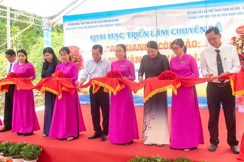 Khai mạc triển lãm chuyên đề 'An Giang – Côn Đảo: Kết nối văn hóa và du lịch'