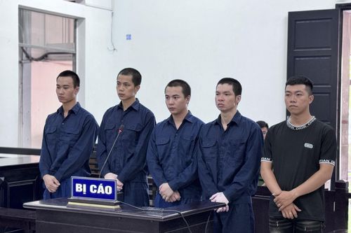 Rủ nhau đi trả thù, 5 thanh niên lãnh án