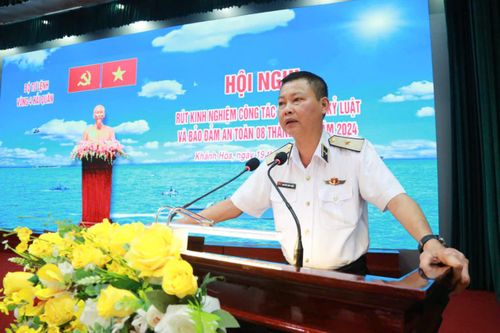 Vùng 4 Hải quân: Rút kinh nghiệm công tác chấp hành kỷ luật và bảo đảm an toàn