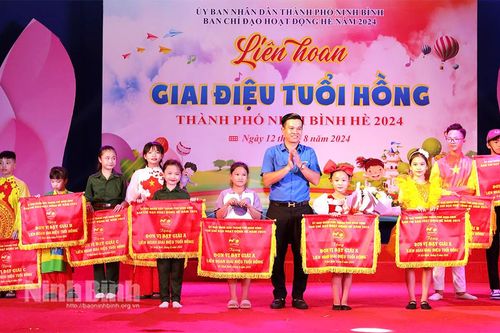 Thành phố Ninh Bình: Đa dạng hoạt động hè cho thanh, thiếu nhi