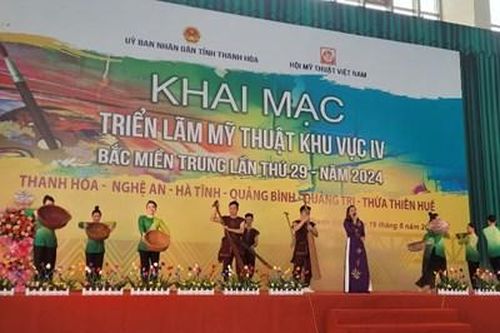 Khai mạc Triển lãm mỹ thuật Bắc miền Trung năm 2024