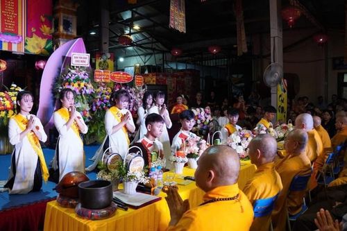 Lào Cai: Đại lễ Vu lan - Báo hiếu tại chùa Tân Bảo (TP.Lào Cai) và Thiên Trúc (H.Bảo Thắng)