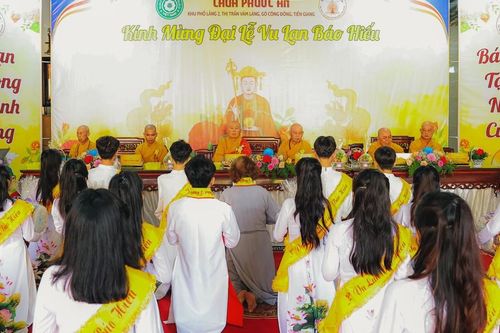 Nhiều hoạt động ý nghĩa trong ngày Đại lễ Vu lan - Báo hiếu tại chùa Phước An (Tiền Giang)