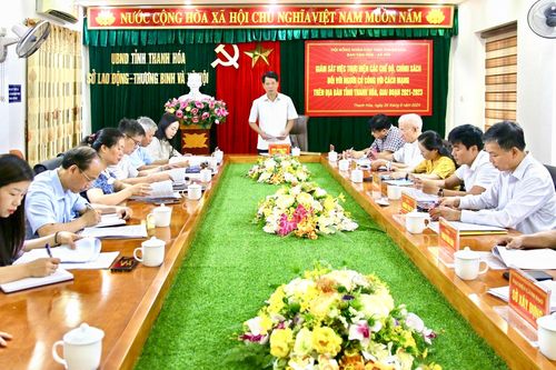 Thanh Hóa thực hiện tốt chính sách đối với người có công