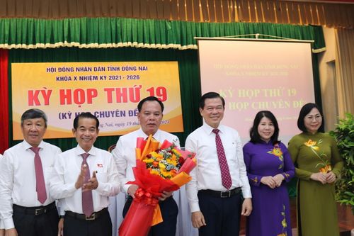 Ông Võ Tấn Đức được bầu giữ chức Chủ tịch UBND tỉnh Đồng Nai