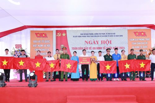 Lan tỏa ý nghĩa ngày hội toàn dân bảo vệ ANTQ tại Nghệ An