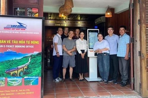 Đường sắt triển khai máy bán vé tự động tại nhiều địa điểm du lịch