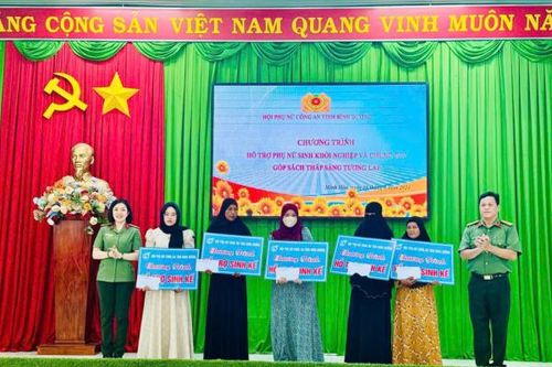 Phụ nữ Công an Bình Dương với những hoạt động thiết thực, ý nghĩa