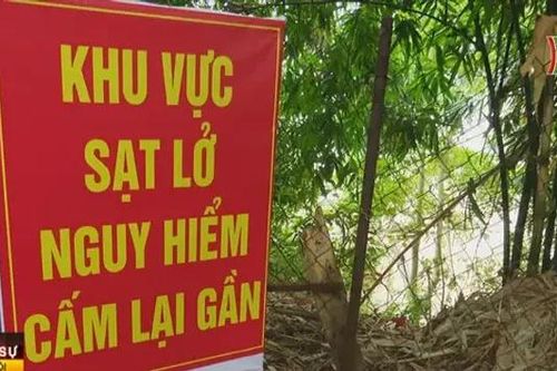 Nguy cơ sạt lở do nước sông Hồng dâng cao