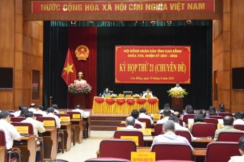 Kỳ họp thứ 21 (chuyên đề) HĐND tỉnh khóa XVII, nhiệm kỳ 2021 - 2026