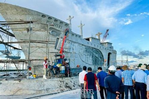 Dự án cụm Tượng đài kỷ niệm Chuyến tàu tập kết ra Bắc đảm bảo tiến độ