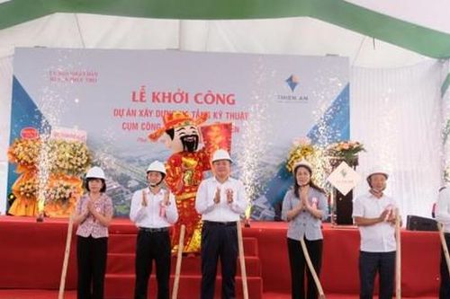 Huyện Phúc Thọ khởi công Cụm công nghiệp Long Xuyên quy mô 6ha
