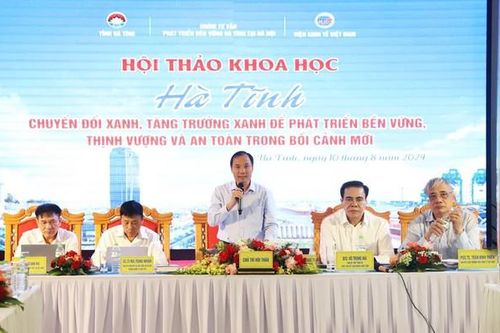 Hà Tĩnh: Chuyển đổi xanh, tăng trưởng xanh để phát triển bền vững