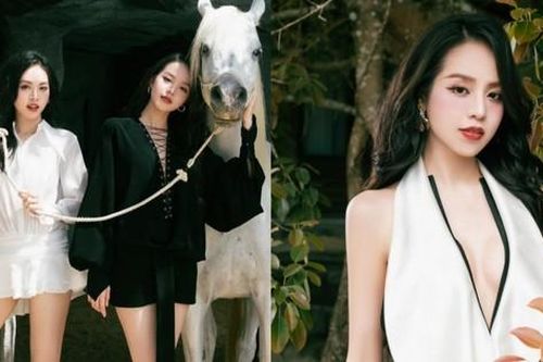 Hoa hậu Thanh Thủy và Á hậu Thùy Linh khoe nhan sắc mỹ miều trong bộ ảnh mới