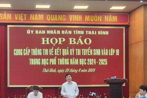 Lãnh đạo tỉnh, sở giáo dục Thái Bình nhận lỗi vụ điểm thi