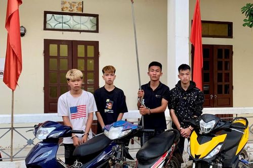 Vĩnh Phúc: Bắt 4 thanh niên cướp tài sản, chạy trốn qua nhiều địa phương