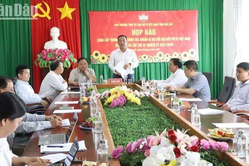 Đại hội Ủy ban Mặt trận Tổ quốc Việt Nam tỉnh Đắk Lắk, nhiệm kỳ 2024-2029 diễn ra trong 2 ngày 27-28/8