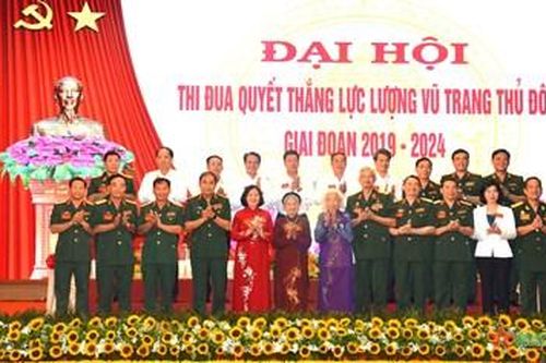 Bộ tư lệnh Thủ đô Hà Nội: Thúc đẩy Phong trào Thi đua Quyết thắng đổi mới, phát triển cả diện rộng và chiều sâu