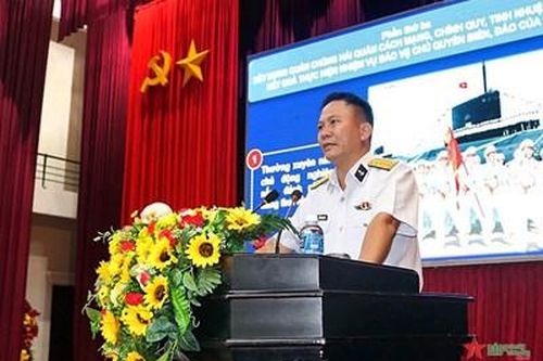 Vùng 2 Hải quân tuyên truyền biển đảo cho cán bộ chủ chốt trên địa bàn tỉnh Bình Thuận