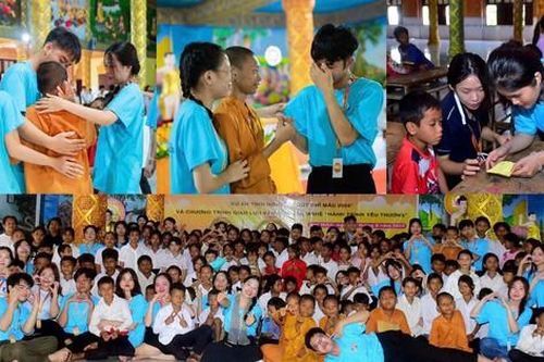 Sinh viên Văn hóa học mang yêu thương đến đồng bào Khmer tại Bình Phước