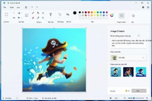 Cách sử dụng Paint CoCreator trên Copilot+ PC để vẽ tranh cực nhanh
